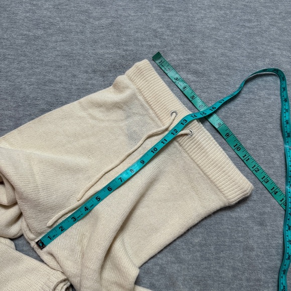 Andrea Iyamah sz XS Ally Knit High Rise Pants in Cream - Picture 7 of 9